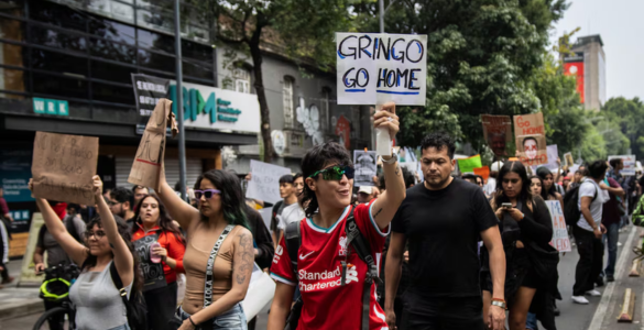 La gentrificación es colonización: la marcha reciente y sus repercusiones